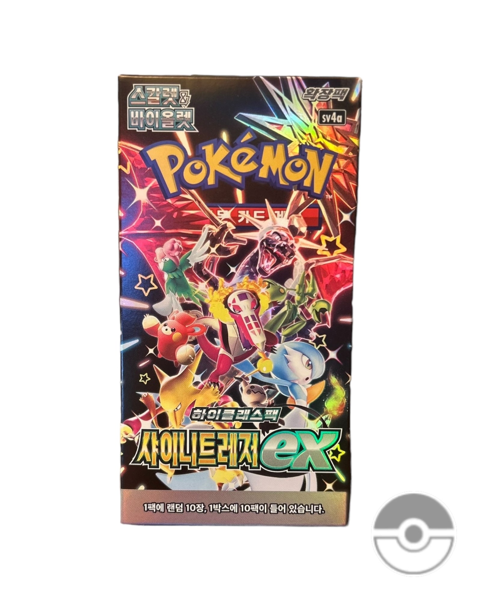 Pokémon Scarlet & Violet- Shiny Treasure ex sv4a Booster Box Korean –  PokeUnlimited