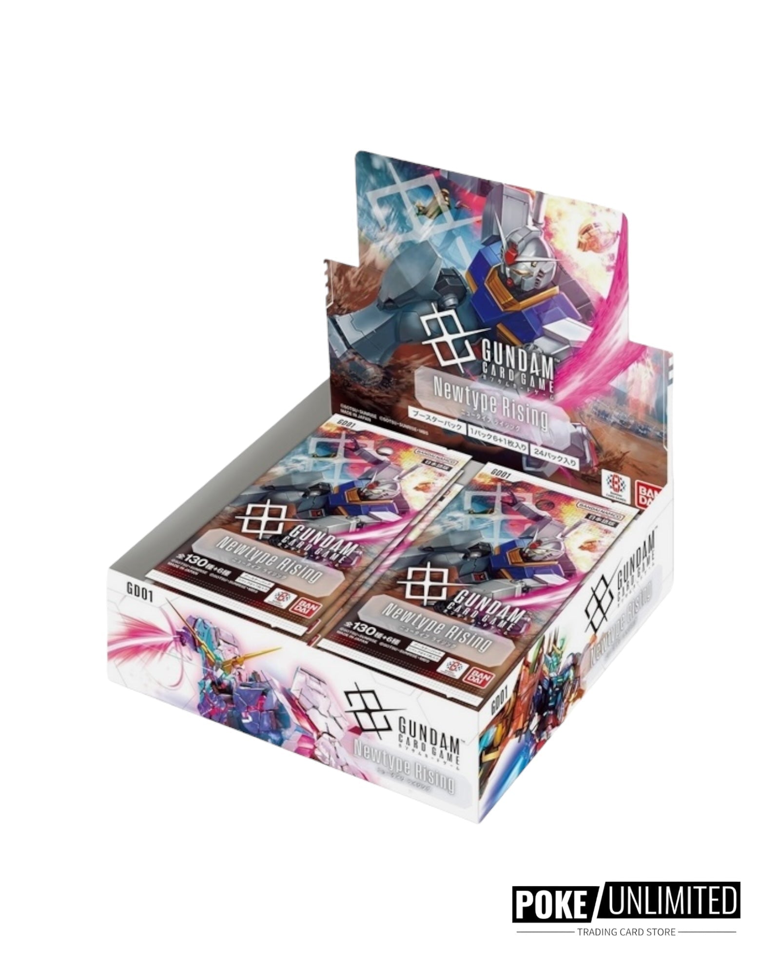Gundam Card Game Newtype Rising GD01 Booster Box Japanese