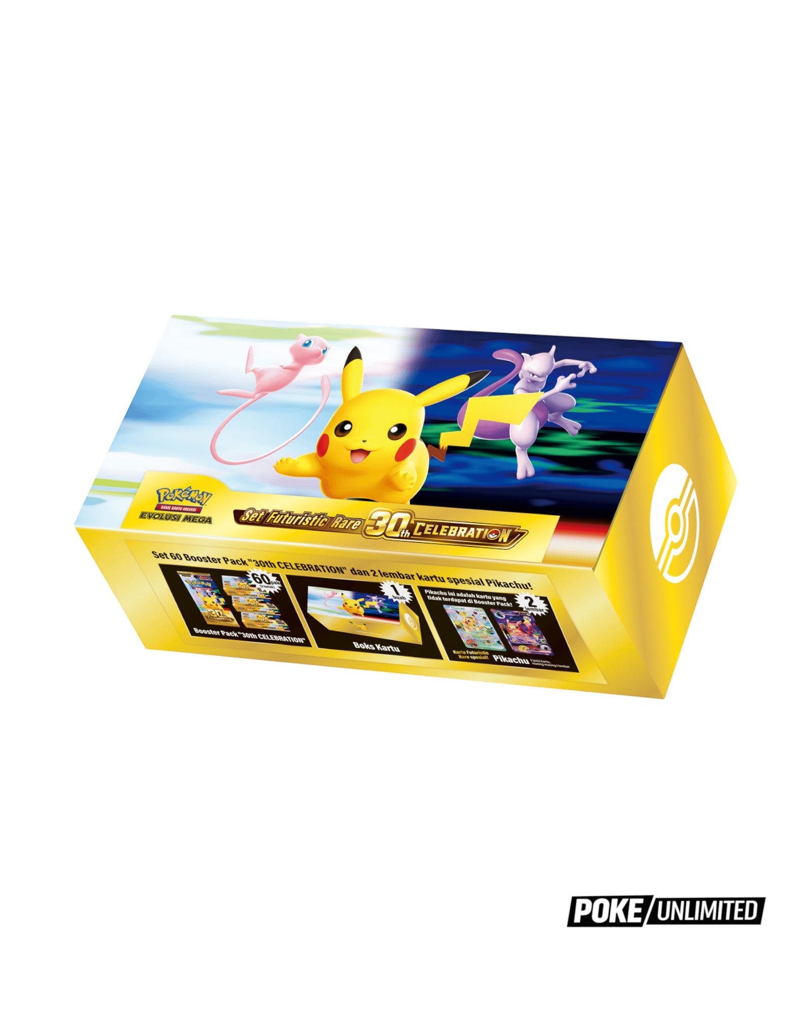 Pokémon TCG: 30th Celebration Futuristic Box - Indonesian
