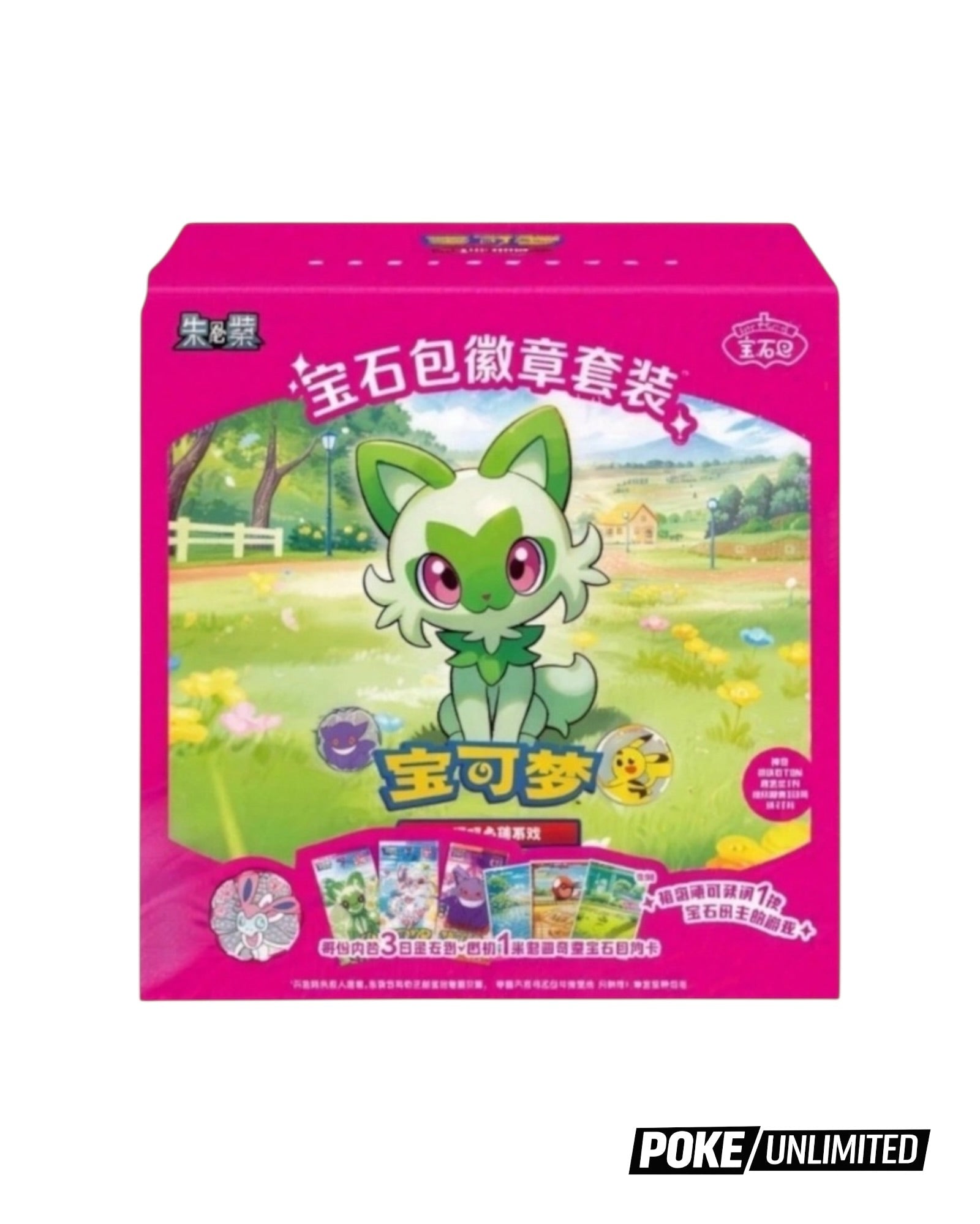 Pokemon: Chinese Gemstone Badge Set Box
