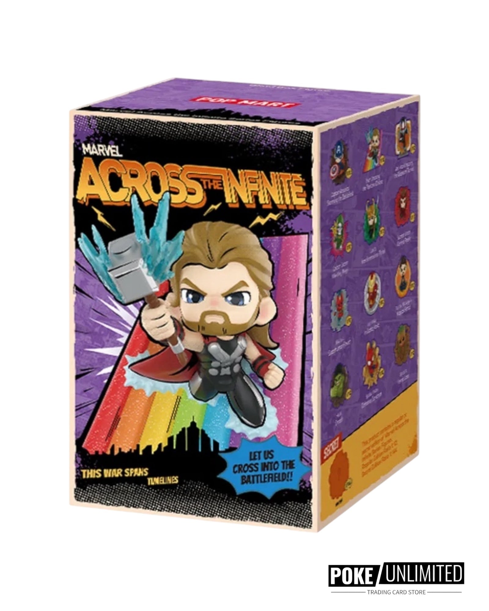 MARVEL　ACROSS THE INFINITE　アソートボックス Pop Mart: Marvel - Across the Infinite Series Figure Blind Box