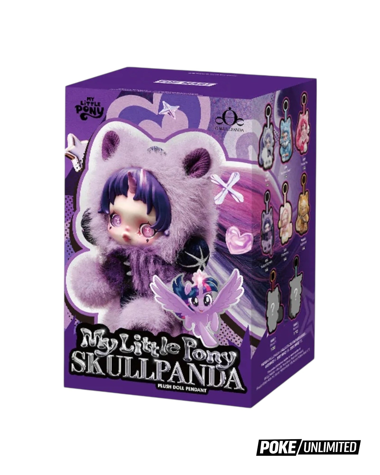 POP MART SKULLPANDA x My Little Pony Plush Pendant Blind Box