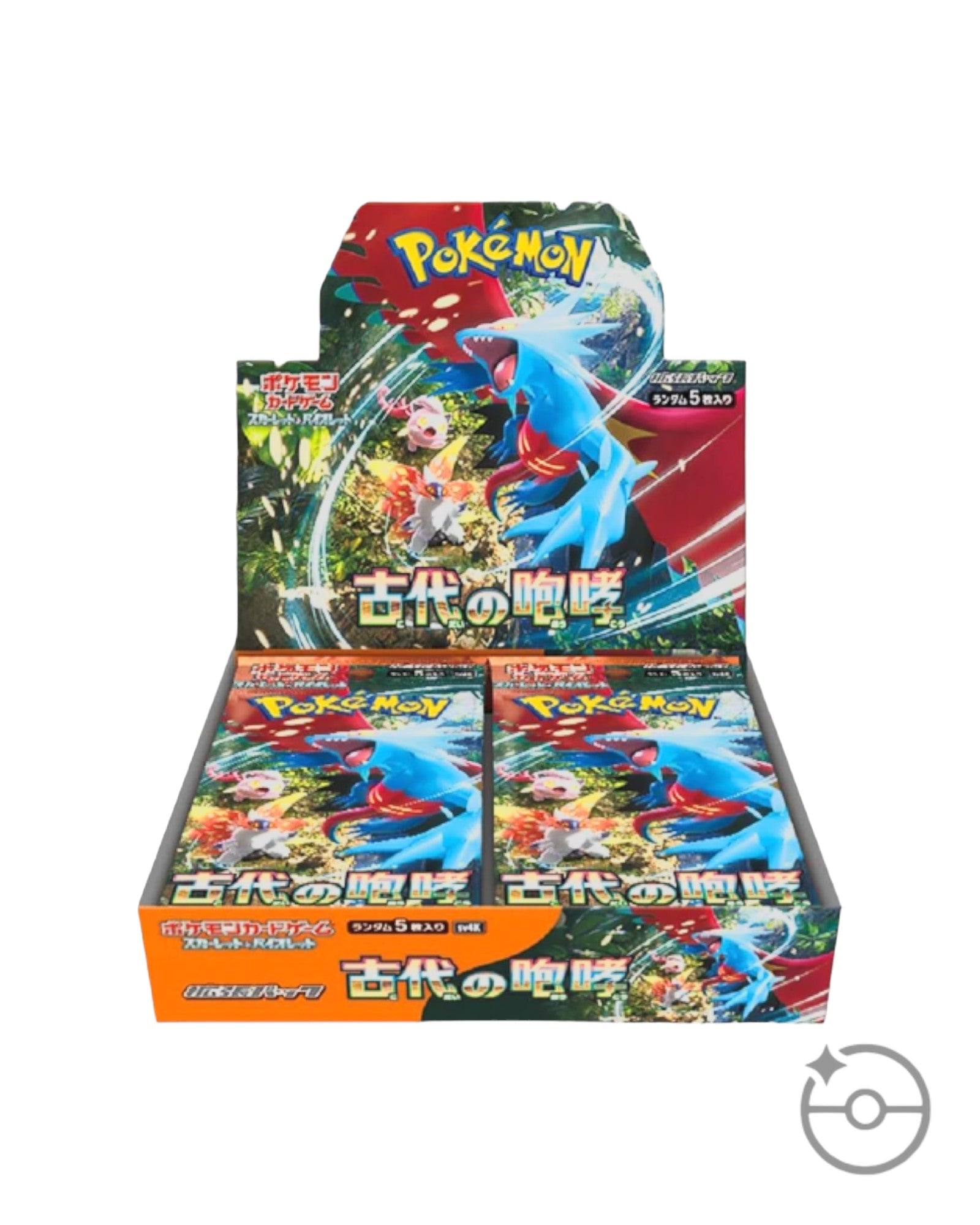 japanese ancient roar booster box Pokemon (sv4K) Variants:Complete in Box - Missing Card Light Box Wear Plastic Card Easel the Ancient Roar expansion Yu-Gi-Oh! - GamesLand Canada