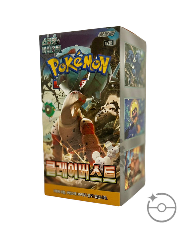 Korean Pokemon Booster Boxes: Clay Burst