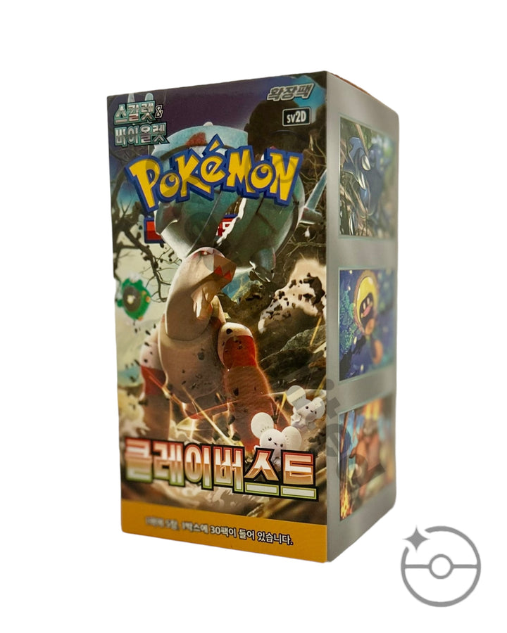 Korean Pokemon Booster Boxes: Clay Burst