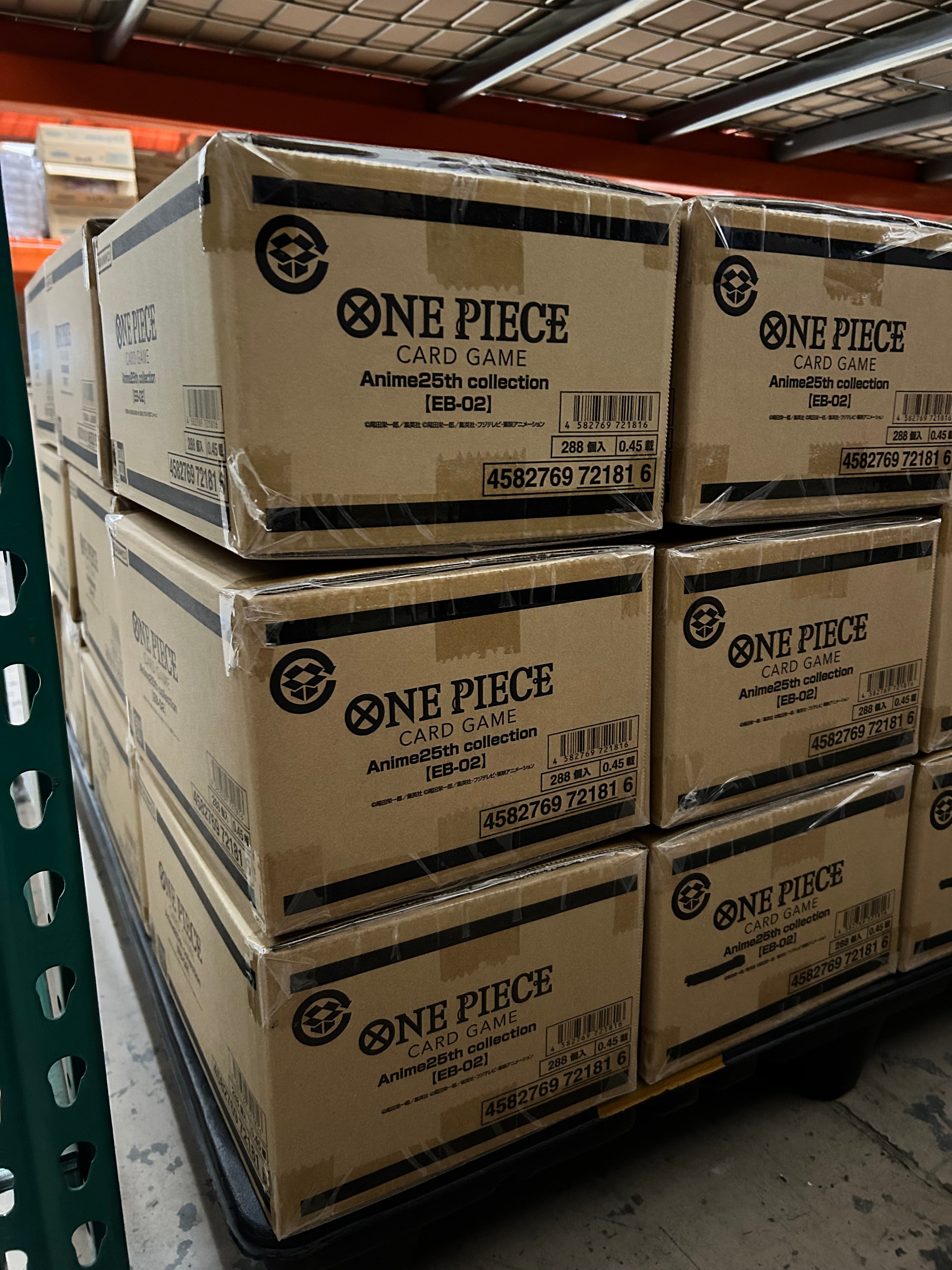 One Piece Extra Booster: Anime 25th Collection Box EB-02