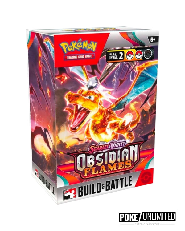 Pokémon TCG: Scarlet & Violet - Obsidian Flames Build and Battle Box