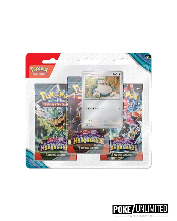 Pokémon TCG: Scarlet & Violet - Twilight Masquerade 3 Pack Blister