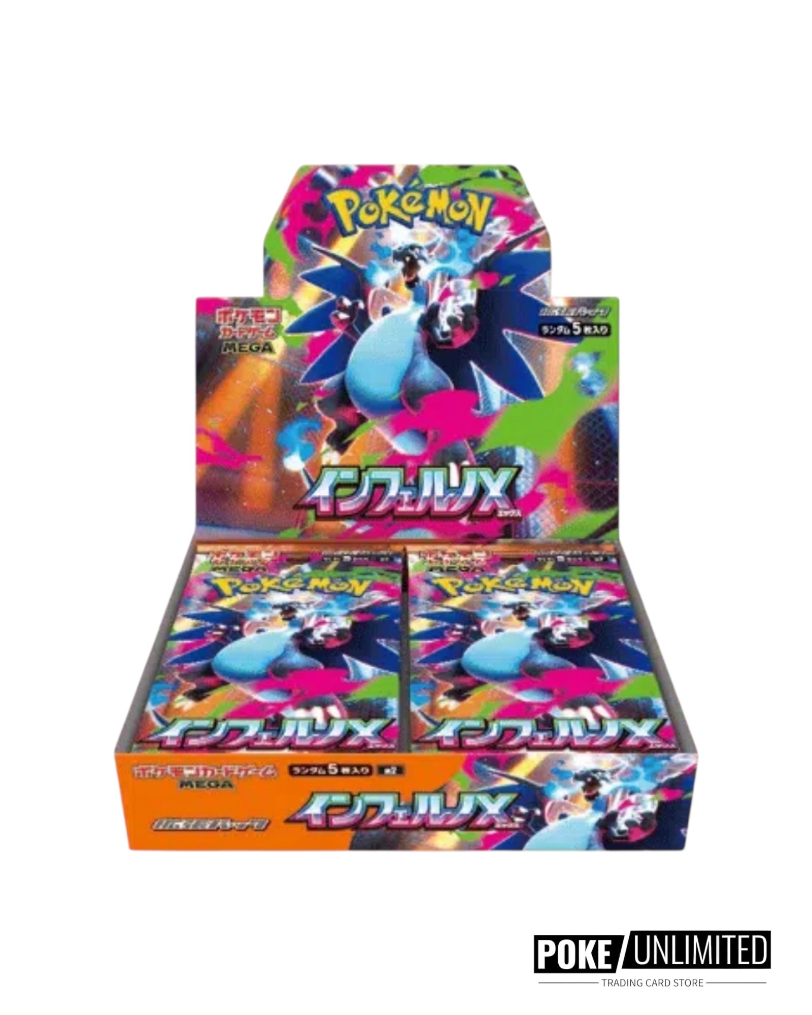 Pokemon Mega Inferno X 4BOX分 Pokemon TCG: Mega - Inferno X Booster Box (Japanese