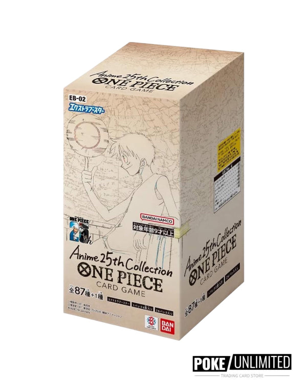 One Piece Extra Booster: Anime 25th Collection Booster Box EB-02 (Japan)