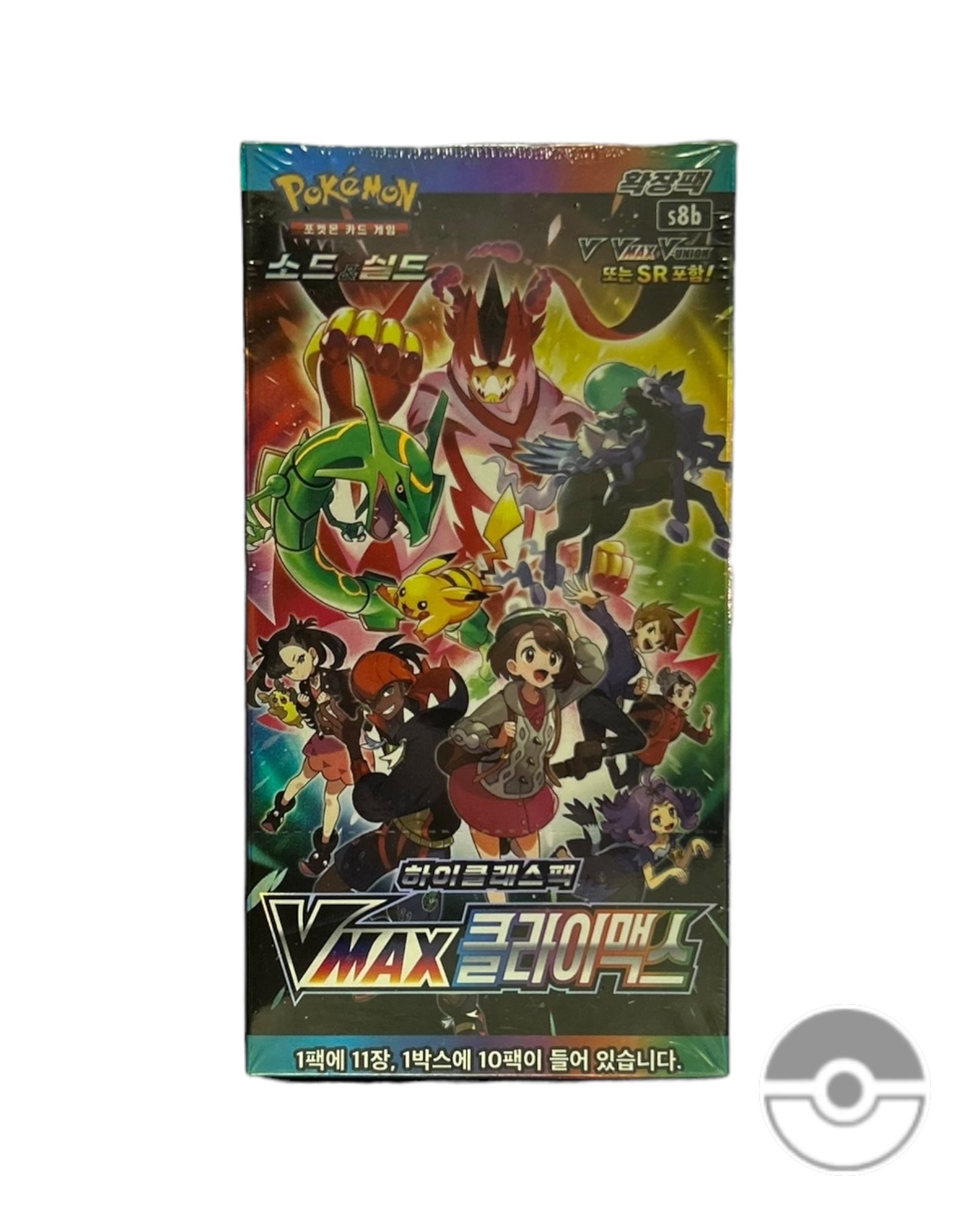 Pokémon Sword & Shield - Vmax Climax - S8b Booster Box (Korean ...