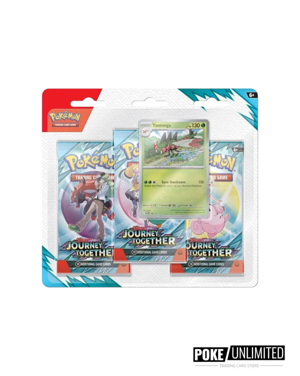 New Pokemon packs journey together three pack blisters
