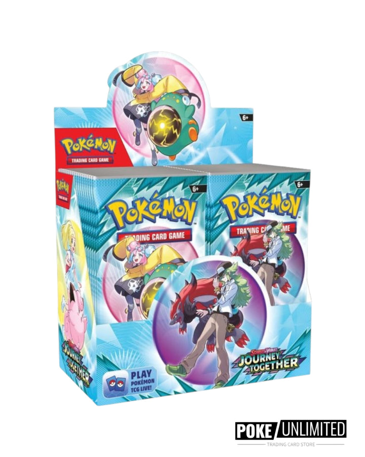 Pokemon trading cards Journey Together Booster Box