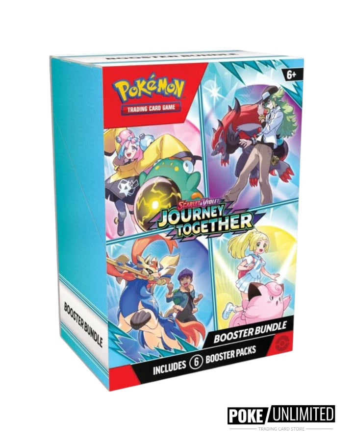 Shop Pokemon Booster bundles of Journey Together Trading cards