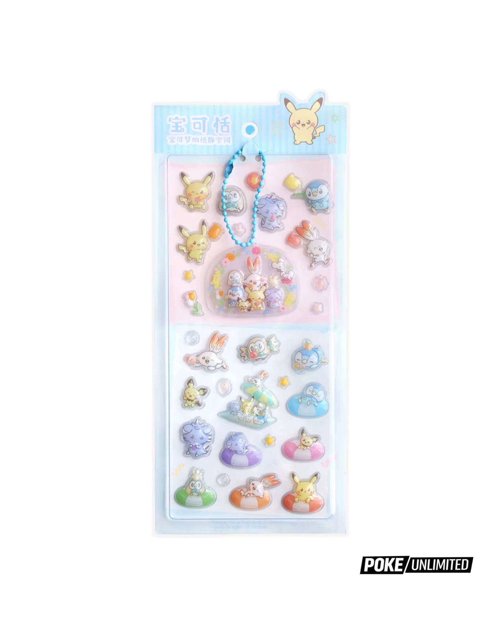 Hollybox: Pokémon - Pokepeace 3D Sticker Spring & Summer Sheet ...