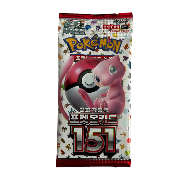 Pokémon Scarlet & Violet 151 Booster Pack (Korean)