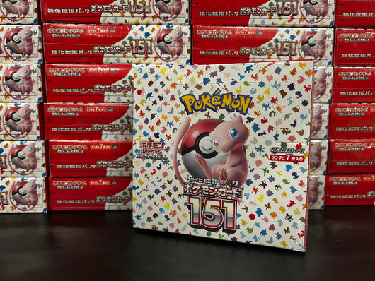 Shop Japanese Pokemon 151 Booster Boxes!