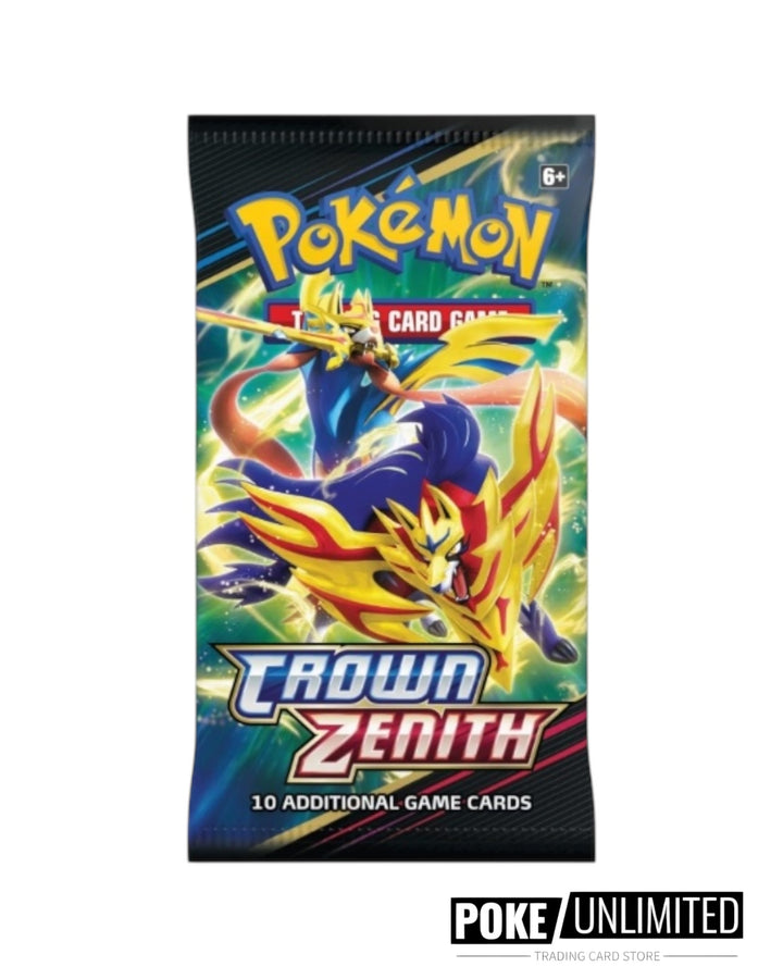 Pokemon Crown Zenith TCG booster packs