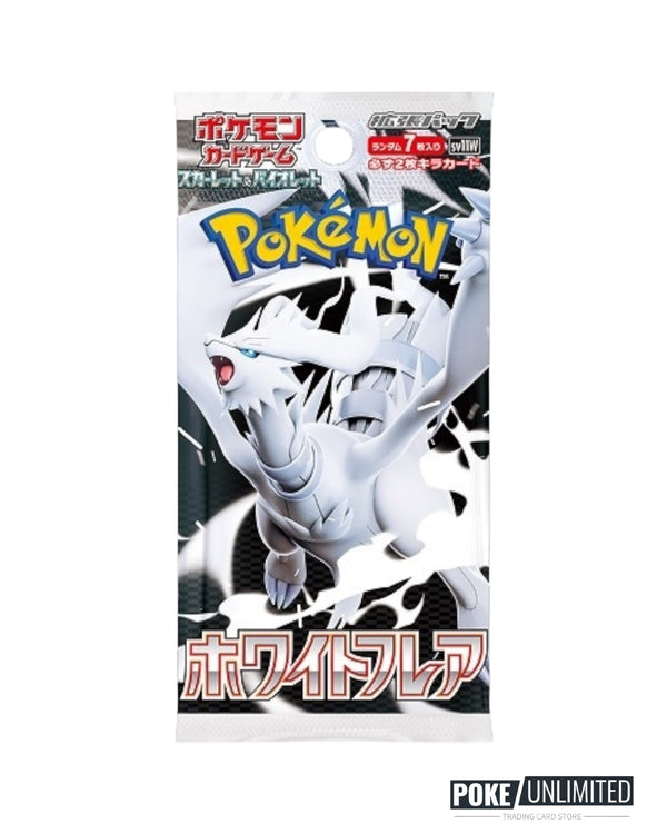 Pokemon Trading cards White Flare Japanese booster