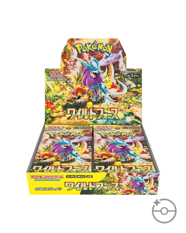 Pokemon TCG Japanese Wild Force booster boxes