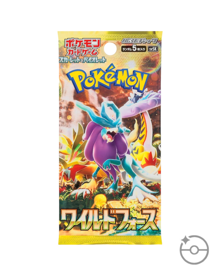 Pokemon TCG Japanese Wild Force booster pack