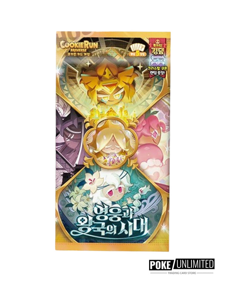 CookieRun Braverse TCG: The Age of Heroes and Kingdoms Booster Box (Korean) CookieRun Braverse TCG: The Age of Heroes and Kingdoms Booster Box (Korean)