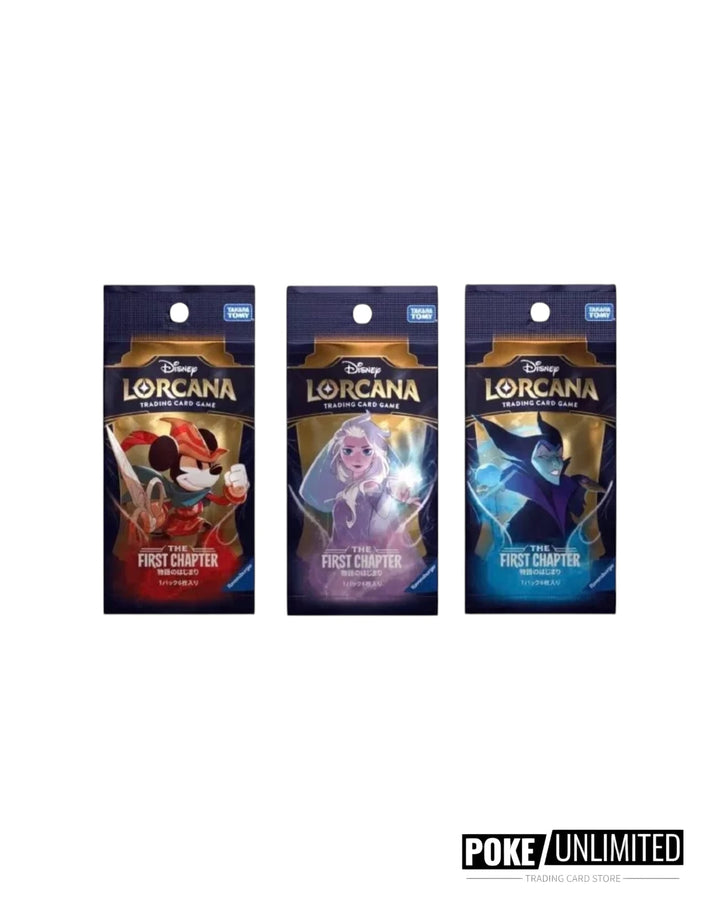 lorcana: the first chapter booster box Disney Lorcana: The First Chapter Booster Box (Japanese) – PokeUnlimited