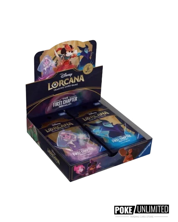 disney lorcana tcg first chapter booster box Disney Lorcana: The First Chapter Slim Booster Box (S-Chinese)