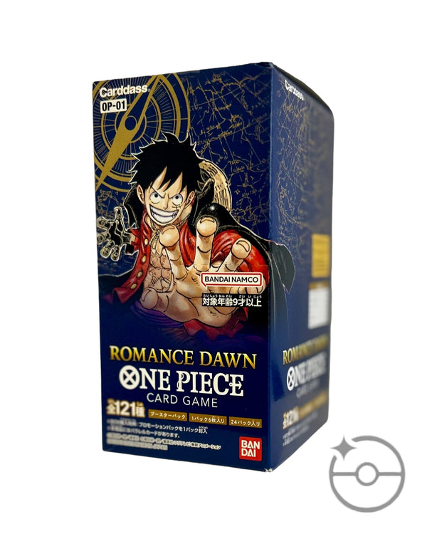 japanese romance dawn booster box One Piece OP01 – A valuable must have card for your collection OP-01 Booster Box [JP] –