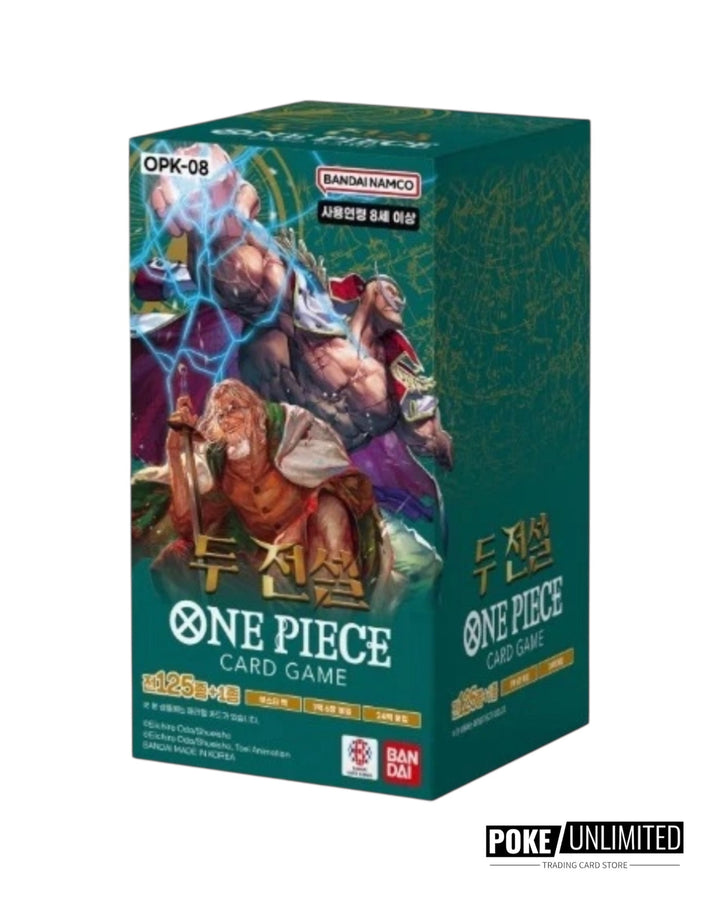 One Piece - Two Legends Booster Box OPK-08 (Korean) PokeUnlimited One Piece - Two Legends Booster Box OPK-08 (Korean) PokeUnlimited