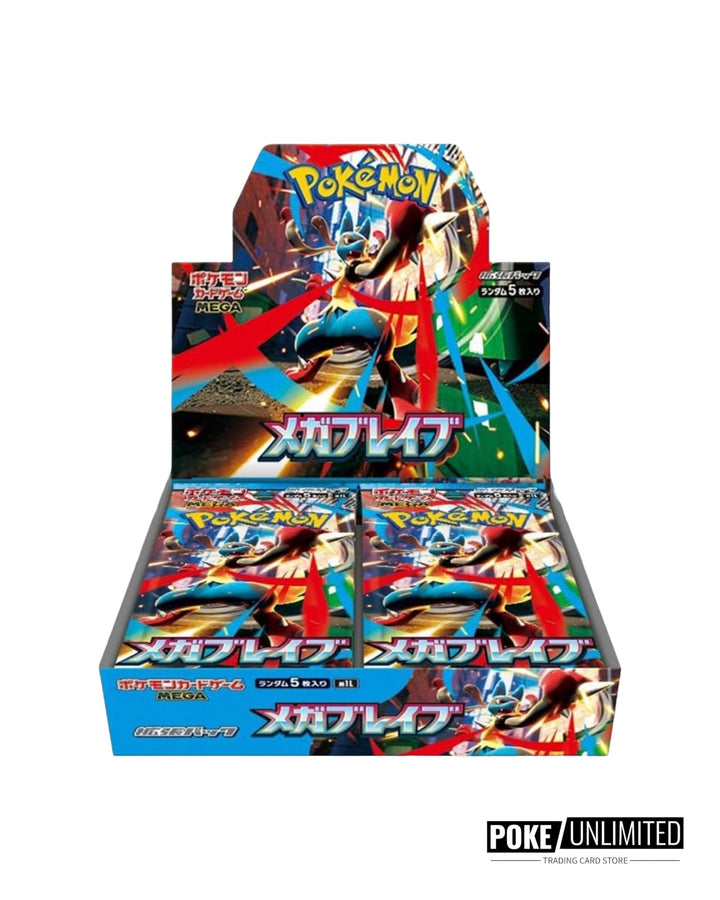 Pokemon Japanese Booster Box Mega Brave (M1L)