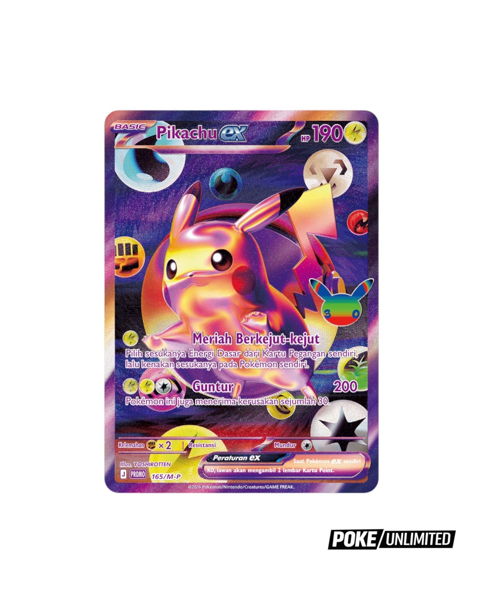Pokémon TCG: 30th Celebration Futuristic Box - Indonesian