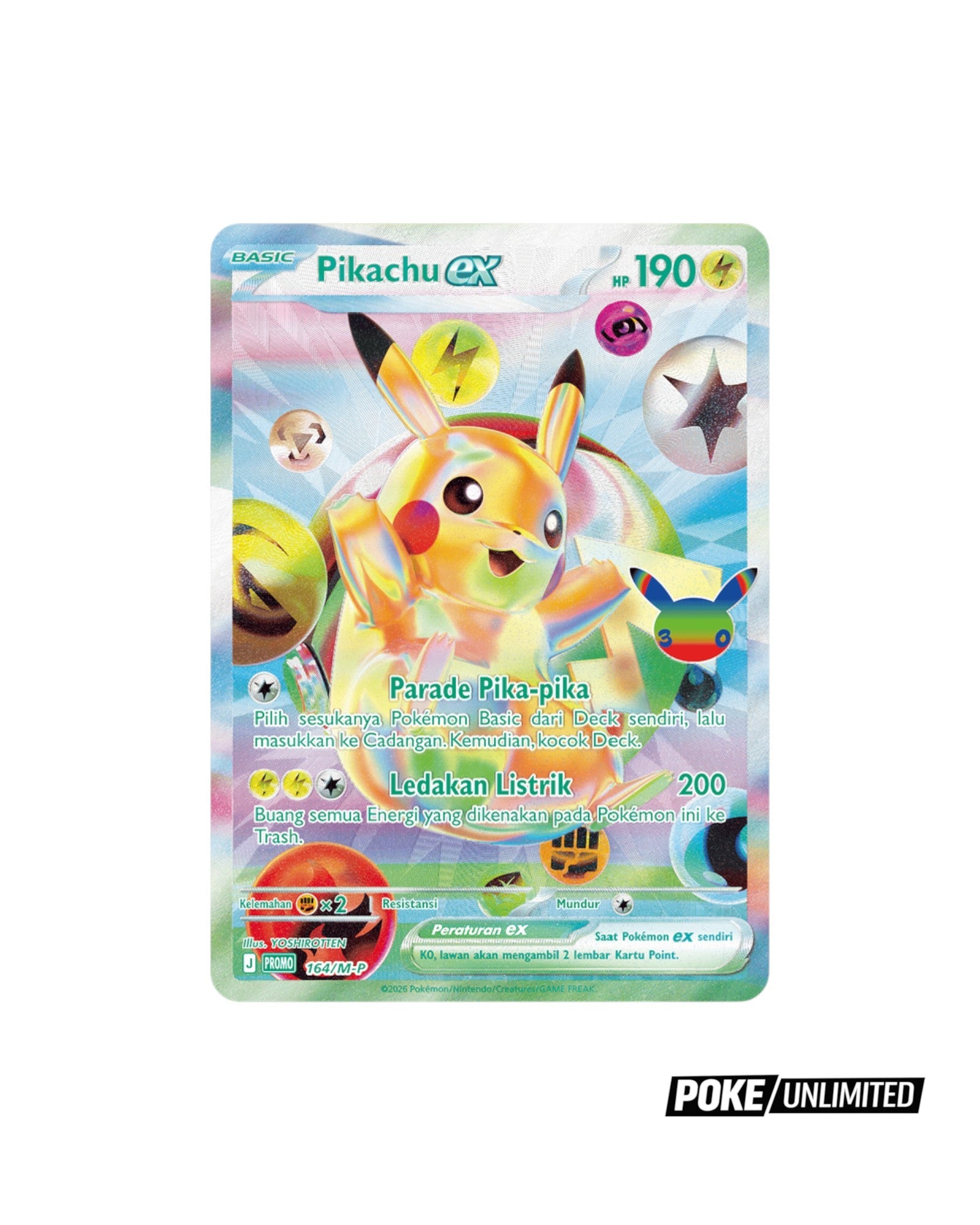 Pokémon TCG: 30th Celebration Futuristic Box - Indonesian