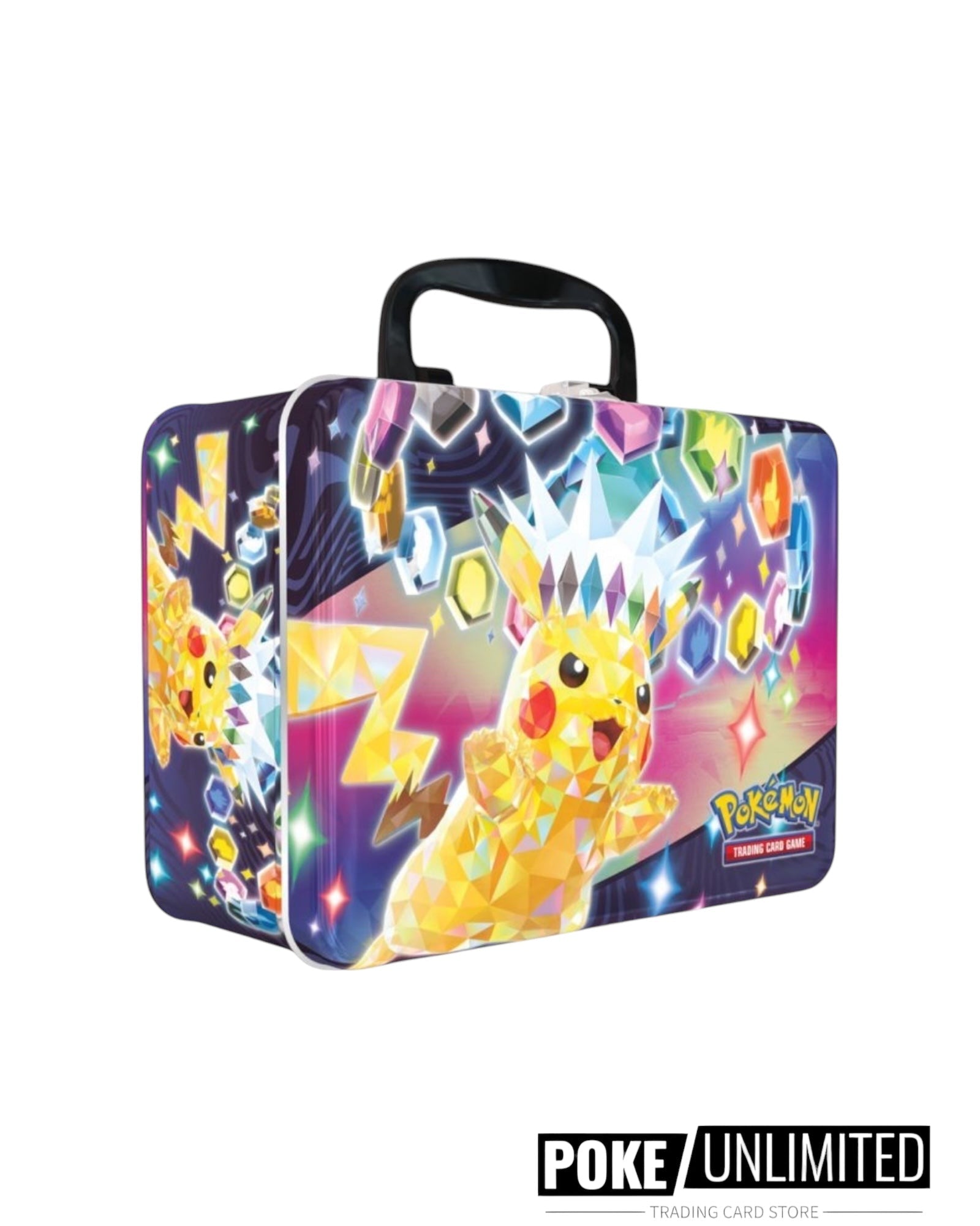 Pokémon Prismatic Evolutions Surprise Box – 4 Packs – PokeUnlimited