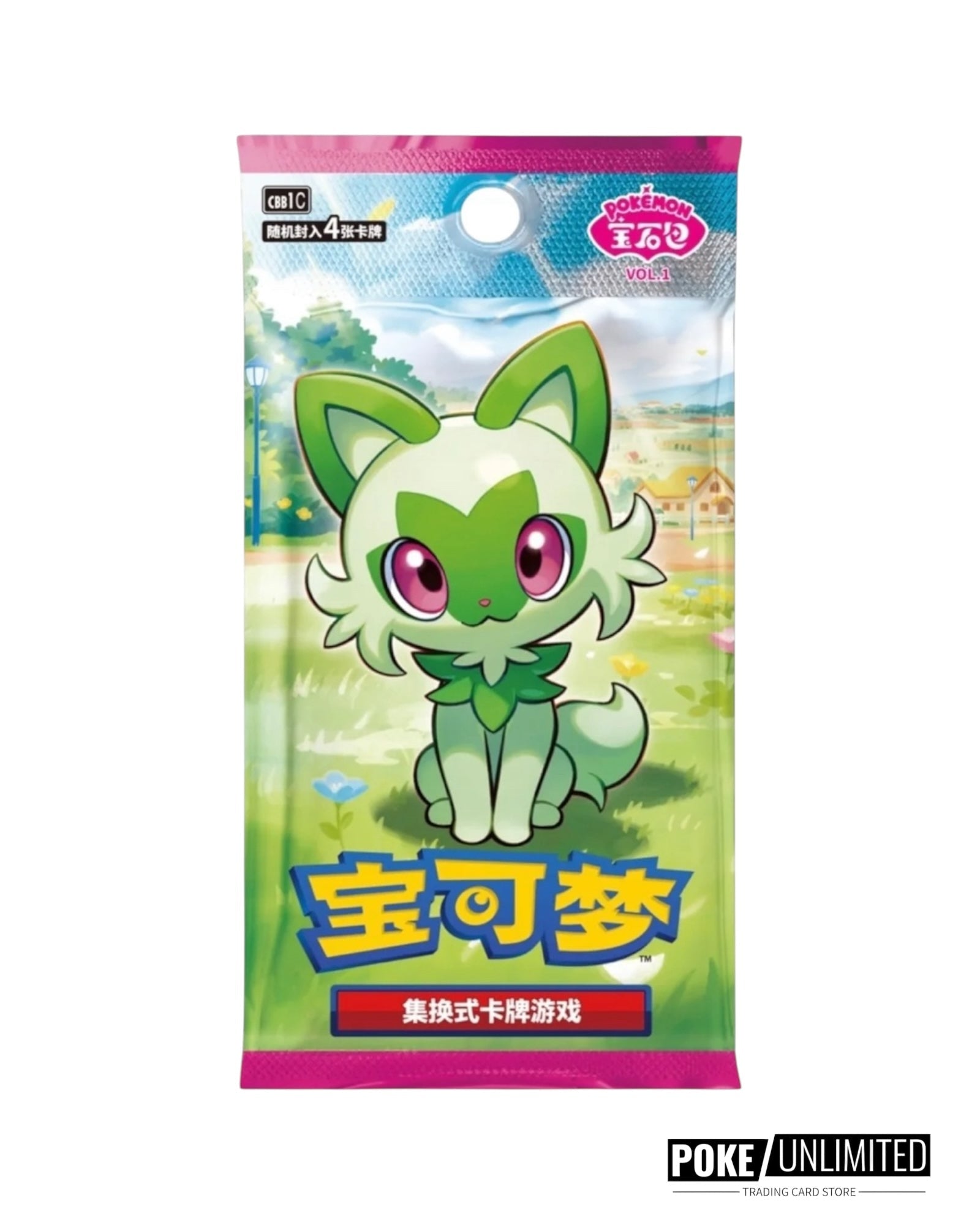 Pokémon TCG Gem Pack Badge Set Blind Bag | Simplified Chinese