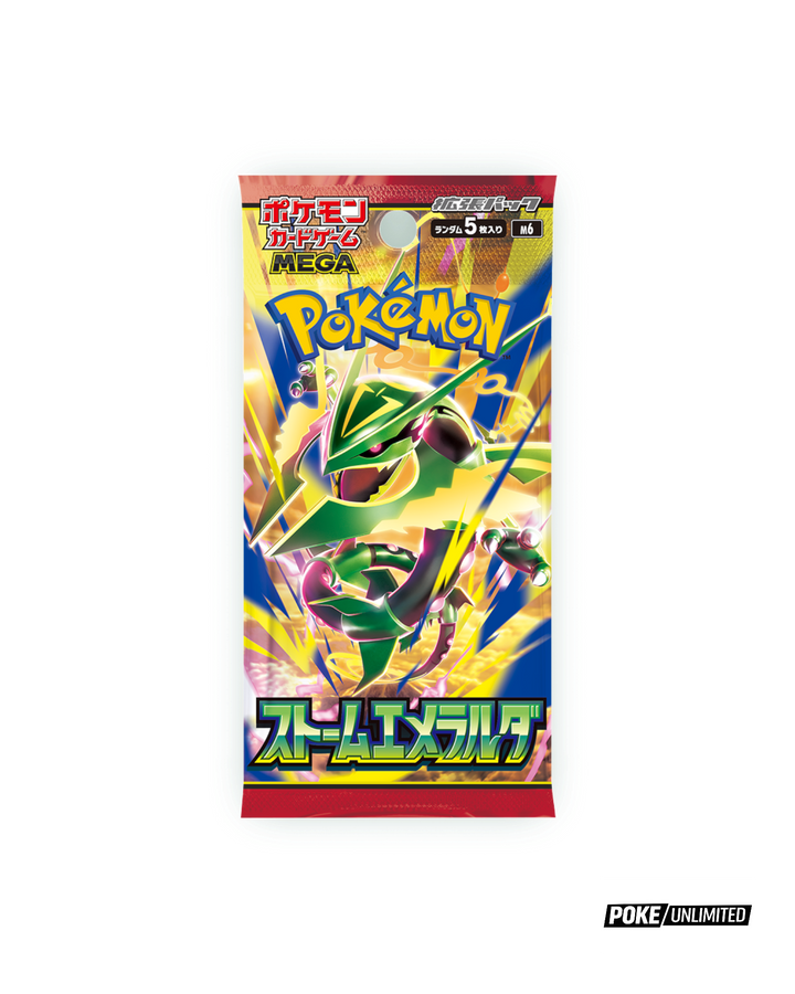 Pokémon TCG: MEGA Storm Emeralda Booster Box M6 - Japanese