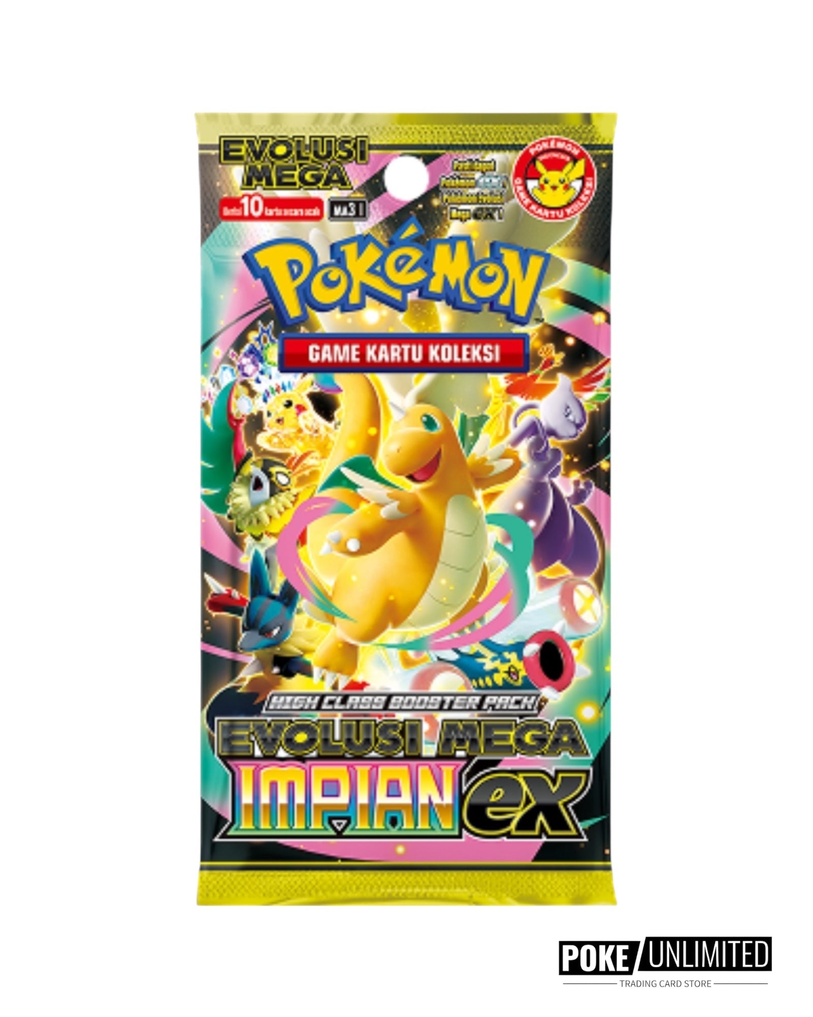 ポケモンカードインドネシア版 Evolusi Mega Impian EX未開封 Mega Dream ex / Evolusi Mega Impian ex - Pokemon booster pack