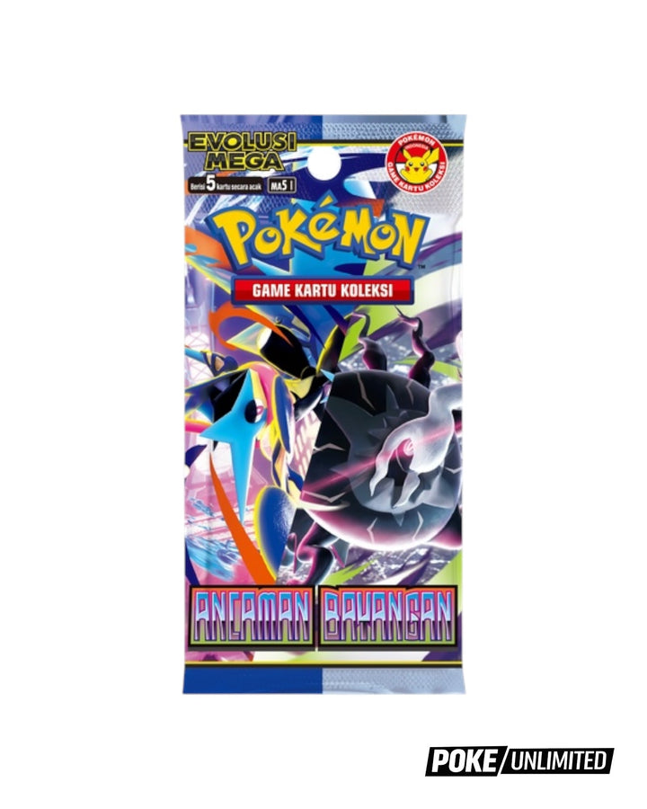 pokemon trading card game indonesia Pokémon TCG Indonesian MEGA Shadow Threat Booster Box MA5I Pokémon TCG Mega Nullifying Explosion