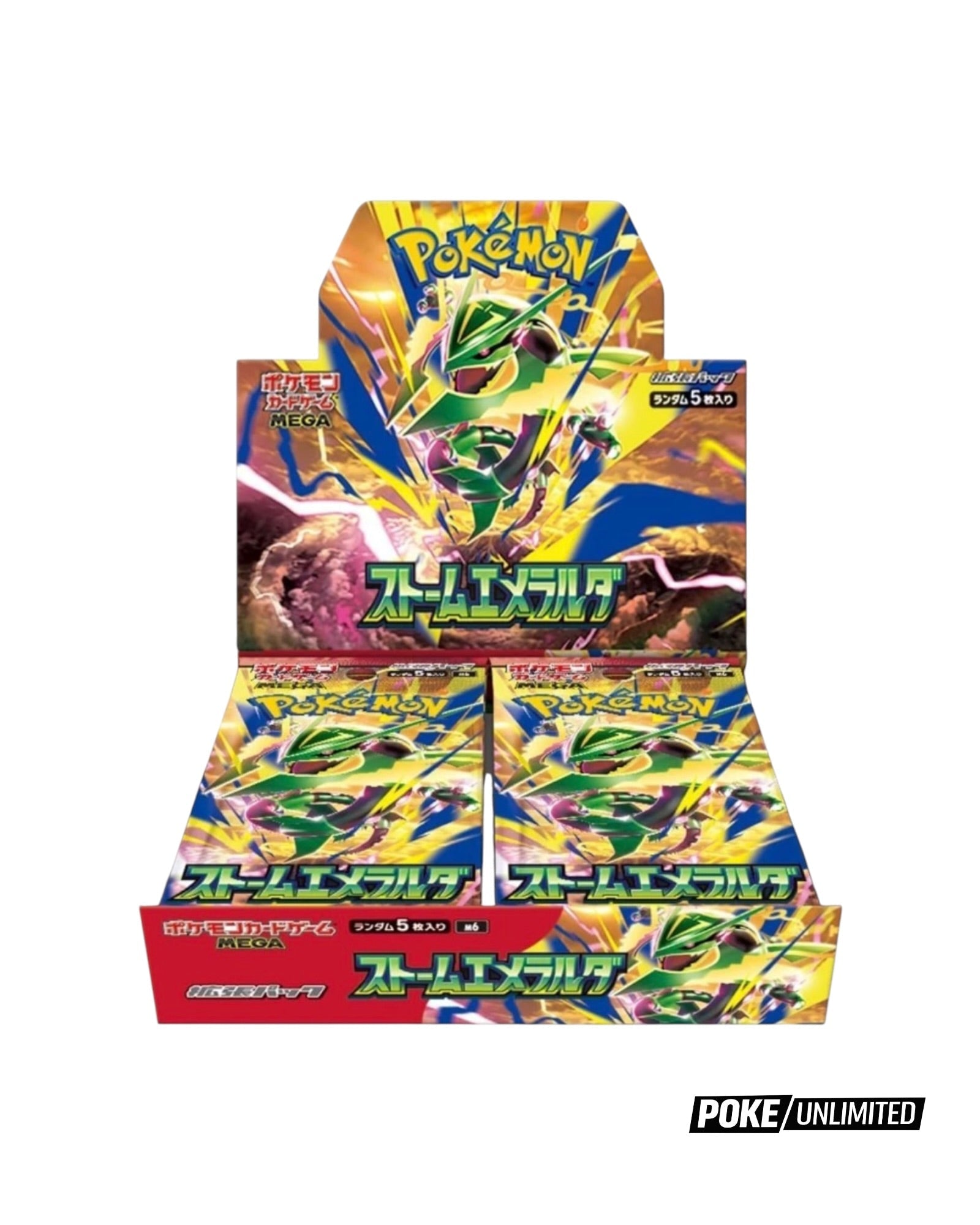 Pokémon Mega Ninja Spinner M4 Booster Box – Japanese – PokeUnlimited