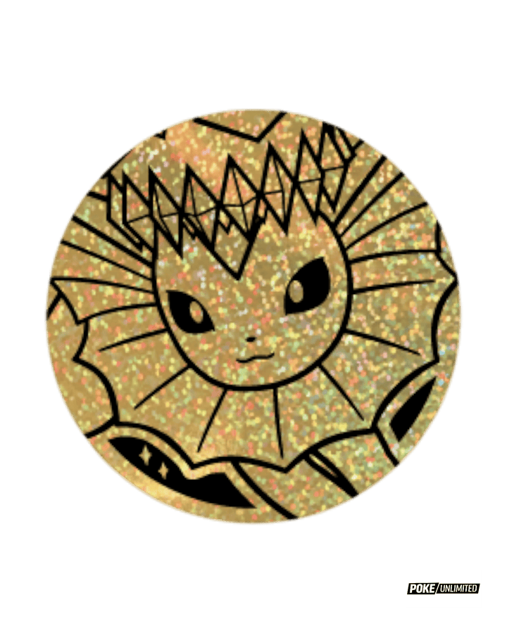 Pokémon TCG Simplified Chinese Terastal Gathering Vaporeon Coin