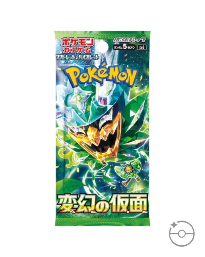 Pokemon Trading cards Japanese Mask of Change booster