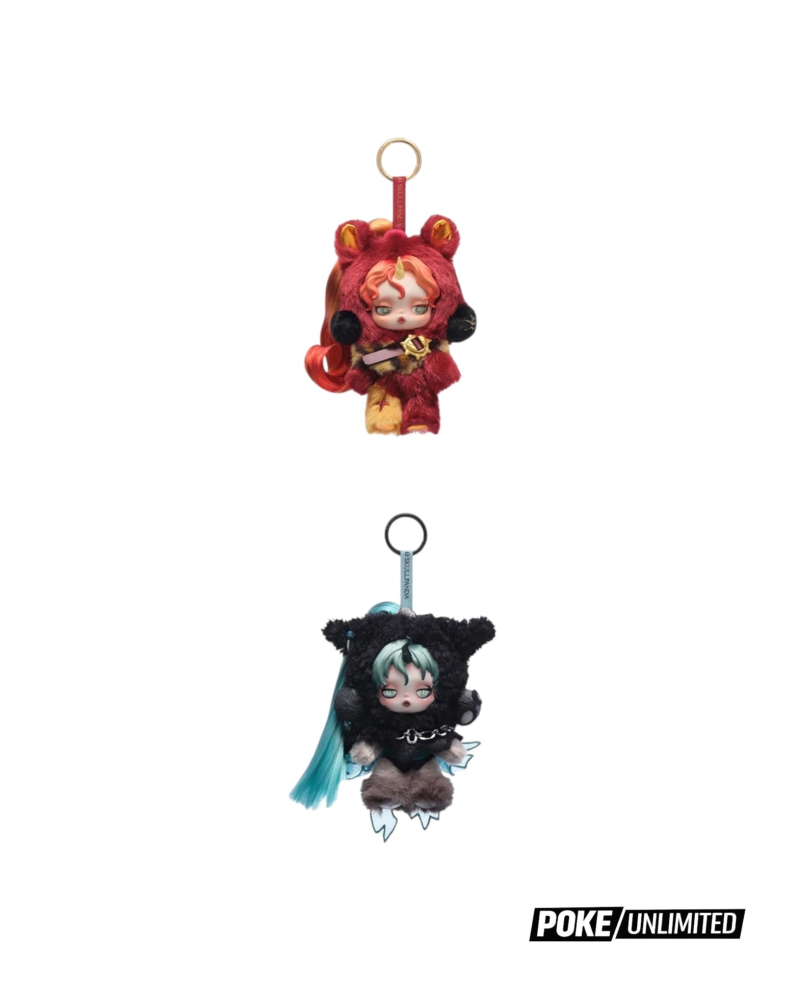 POP MART SKULLPANDA x My Little Pony Plush Pendant Blind Box