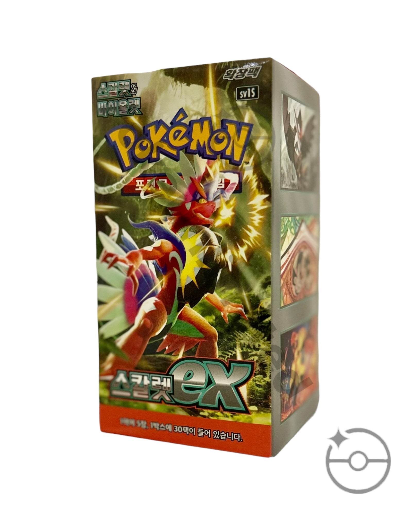 Scarlet & Violet - Scarlet EX Booster Box (Korean) PokeUnlimited Scarlet & Violet - Scarlet EX Booster Box (Korean) PokeUnlimited