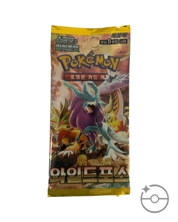 Scarlet & Violet - Wild Force Booster Box (Korean) PokeUnlimited Scarlet & Violet - Wild Force Booster Box (Korean) PokeUnlimited